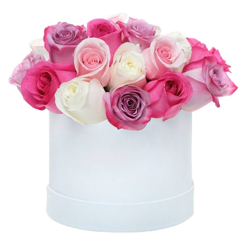 Classy Vanilla and Magenta Assortment