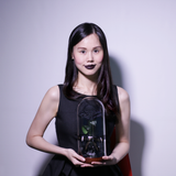 Enchanted Dome - Jet Black with Swarovski