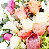 Blooming Rose Assortment Vase