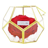 Crystal Florarium - Passionate Red