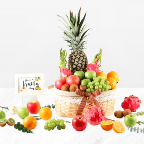 Happiness in a basket